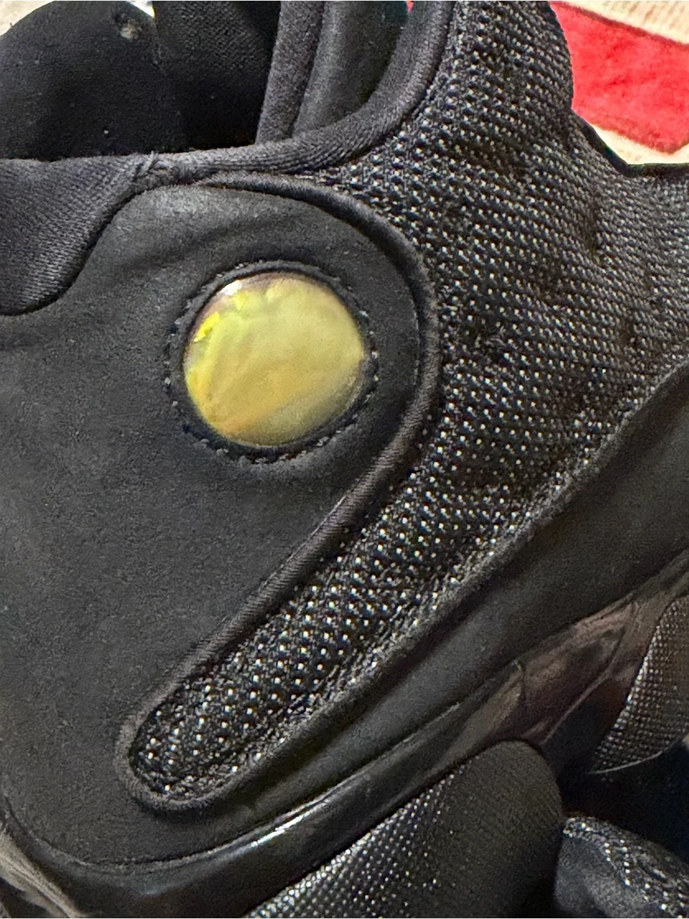 Men’s Air Jordan 13 Black Cat Beaters, Size - 10
